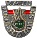 Odznaka PTTK Mały Rajd "Dookoła Polski" odznaki PTTK dla rowerzystów